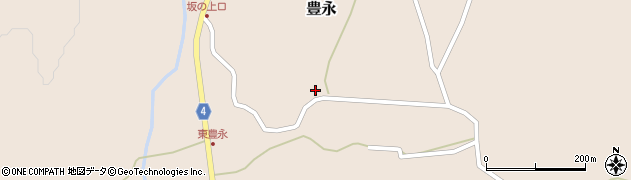 熊本県玉名郡南関町豊永3366周辺の地図