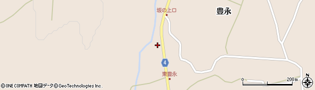 熊本県玉名郡南関町豊永3321周辺の地図