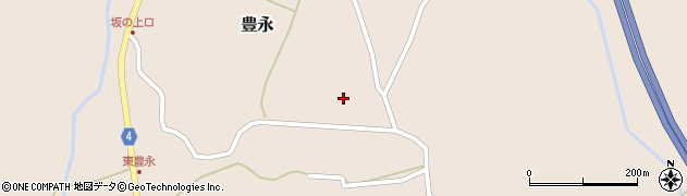 熊本県玉名郡南関町豊永1929周辺の地図