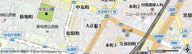 白石タクシー株式会社　事務所周辺の地図