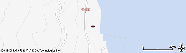 長崎県南松浦郡新上五島町網上郷643周辺の地図