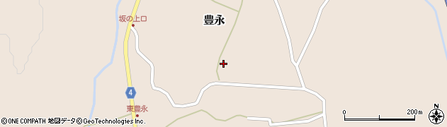 熊本県玉名郡南関町豊永1943周辺の地図