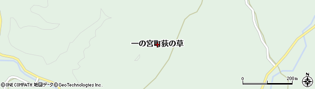 熊本県阿蘇市一の宮町荻の草周辺の地図