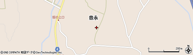 熊本県玉名郡南関町豊永3379周辺の地図
