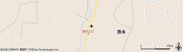 熊本県玉名郡南関町豊永3415周辺の地図