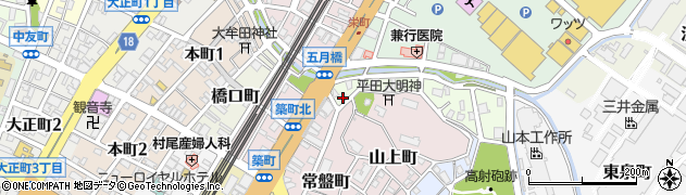 大牟田プロパン住宅用機器有限会社周辺の地図