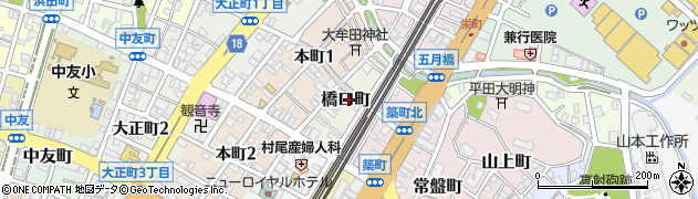 有限会社古賀時計店周辺の地図