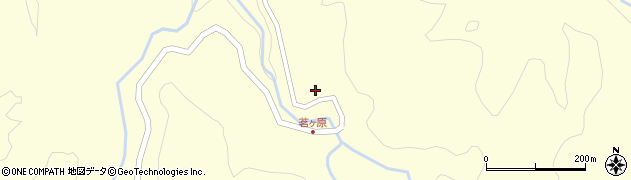 熊本県阿蘇市山田（茗ケ原）周辺の地図