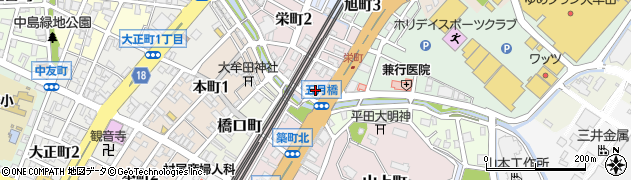 三井住友銀行大牟田支店周辺の地図