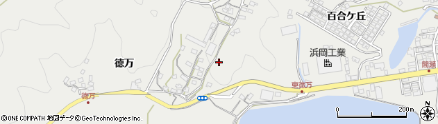 長崎県西海市大島町（徳万）周辺の地図