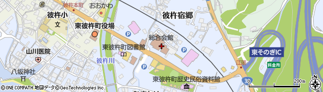 東彼杵町役場　東彼杵町総合会館周辺の地図