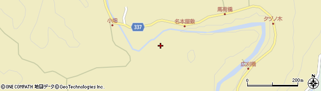 高知県幡多郡黒潮町馬荷3365周辺の地図