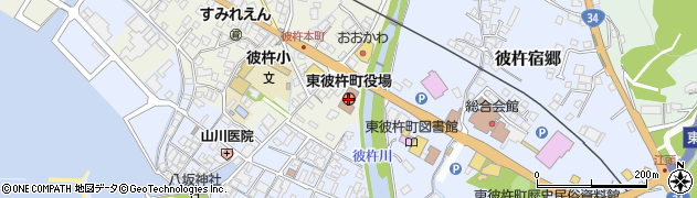 長崎県東彼杵郡東彼杵町周辺の地図