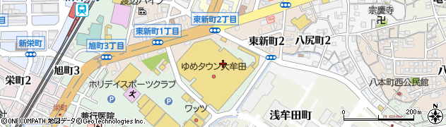 お仏壇のはせがわゆめタウン大牟田店周辺の地図
