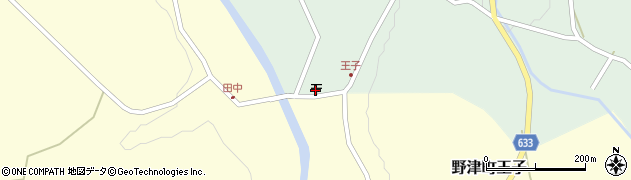 豊後田野郵便局周辺の地図