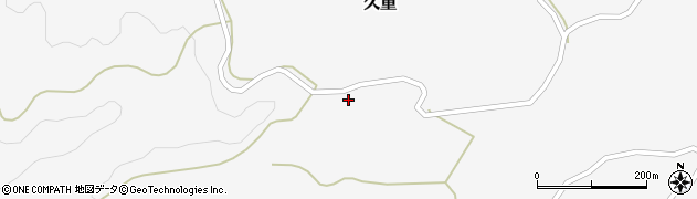 熊本県玉名郡南関町久重1775周辺の地図