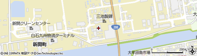 株式会社三池製錬　横須・熔錬工場周辺の地図