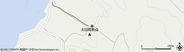 長崎県西海市大島町（太田尾）周辺の地図