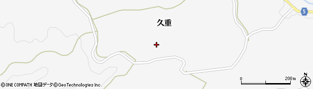 熊本県玉名郡南関町久重1695周辺の地図