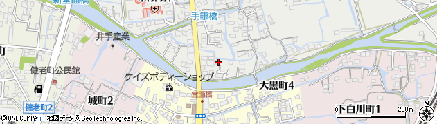 福岡県大牟田市手鎌17周辺の地図
