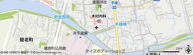 福岡県大牟田市手鎌833周辺の地図