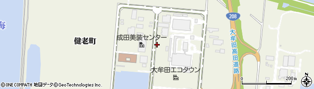 株式会社永江組大牟田営業所周辺の地図