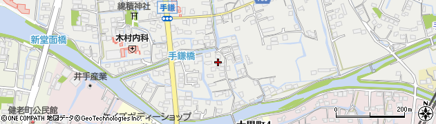 福岡県大牟田市手鎌53周辺の地図