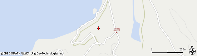 長崎県西海市大島町（塩田）周辺の地図