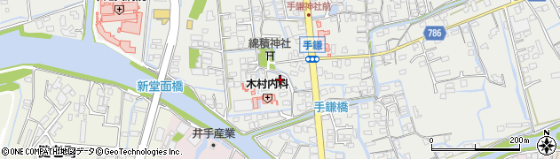福岡県大牟田市手鎌826周辺の地図