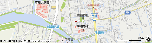 福岡県大牟田市手鎌848周辺の地図