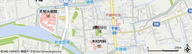 福岡県大牟田市手鎌853周辺の地図