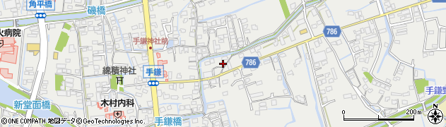 福岡県大牟田市手鎌133周辺の地図