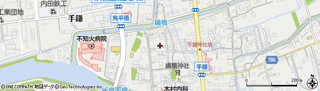 福岡県大牟田市手鎌862周辺の地図