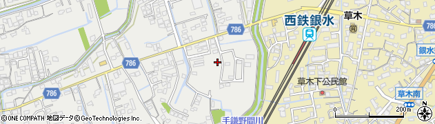 手鎌泉町団地公園周辺の地図