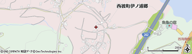 長崎県西海市西彼町伊ノ浦郷824周辺の地図