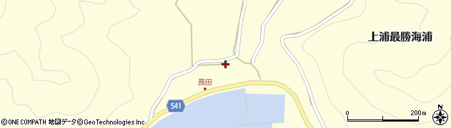 大分県佐伯市上浦大字最勝海浦3687周辺の地図