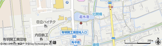 福岡県大牟田市手鎌1071周辺の地図
