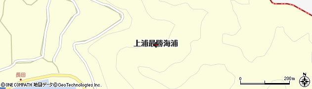大分県佐伯市上浦大字最勝海浦周辺の地図