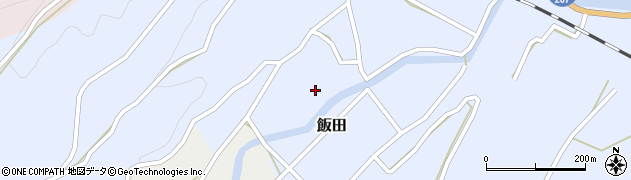 佐賀県鹿島市飯田周辺の地図