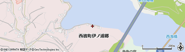 長崎県西海市西彼町伊ノ浦郷536周辺の地図