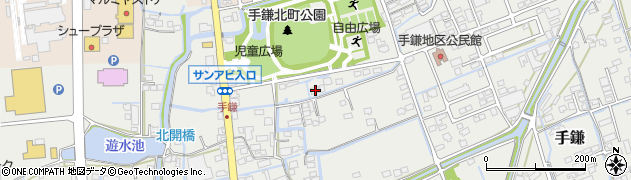 福岡県大牟田市手鎌1484周辺の地図