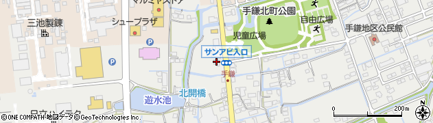福岡県大牟田市手鎌1529周辺の地図