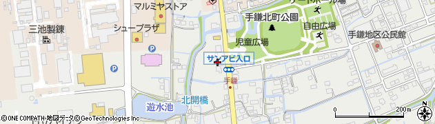 ダンロップタイヤ九州株式会社　大牟田営業所周辺の地図