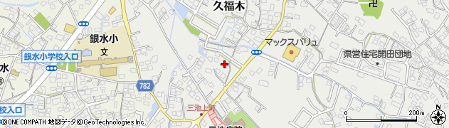 福岡県大牟田市久福木218周辺の地図