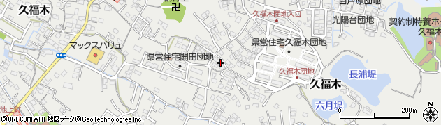 福岡県大牟田市久福木622周辺の地図