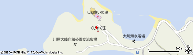 大崎温泉周辺の地図