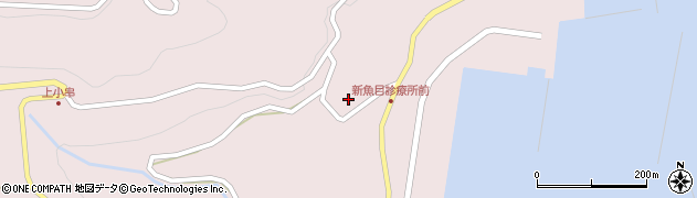 新上五島町新魚目国民健康保険診療所周辺の地図