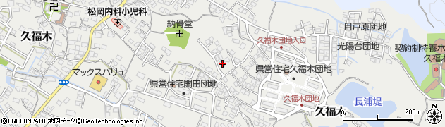 福岡県大牟田市久福木579周辺の地図