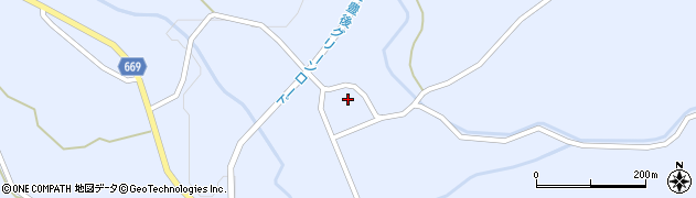 大分県竹田市久住町大字有氏1152周辺の地図