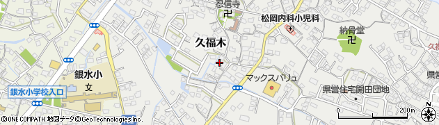 福岡県大牟田市久福木123周辺の地図